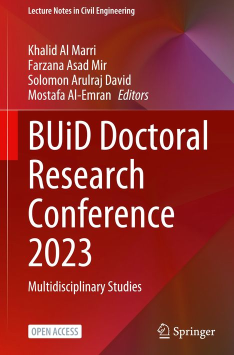 BUiD Doctoral Research Conference 2023, Buch