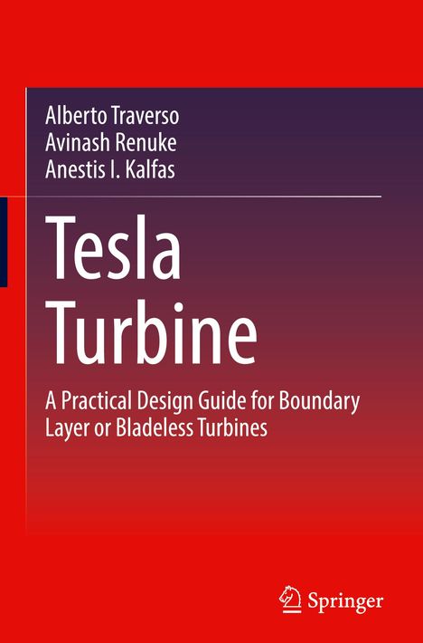 Alberto Traverso: Tesla Turbine, Buch