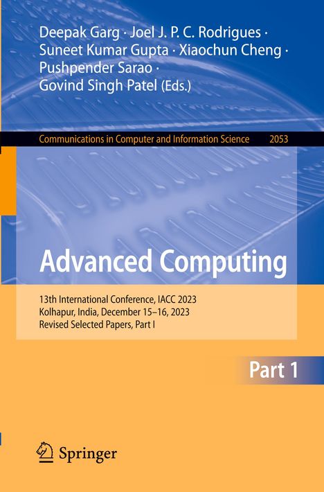 Advanced Computing, Buch