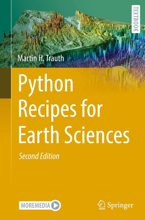 Martin H. Trauth: Python Recipes for Earth Sciences, Buch