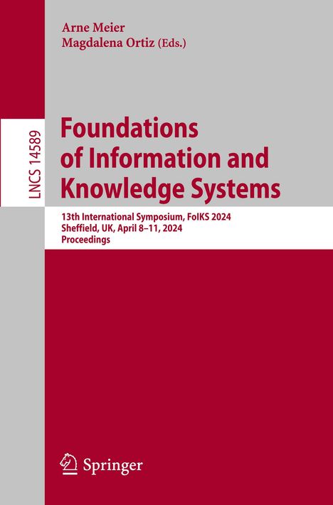 Foundations of Information and Knowledge Systems, Buch