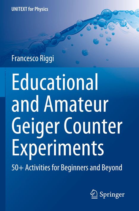 Francesco Riggi: Educational and Amateur Geiger Counter Experiments, Buch