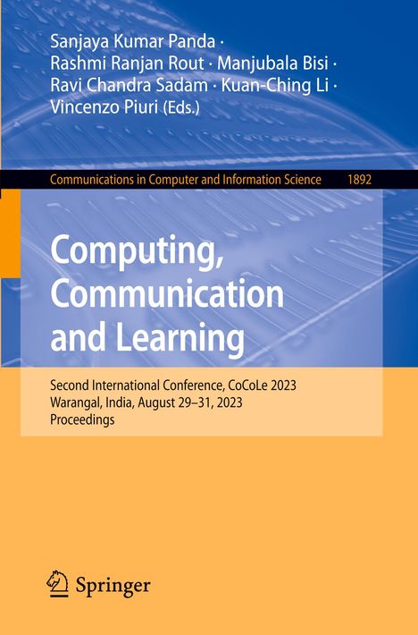 Computing, Communication and Learning, Buch