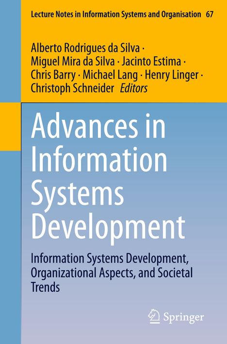 Advances in Information Systems Development, Buch