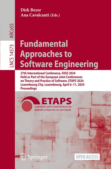 Fundamental Approaches to Software Engineering, Buch