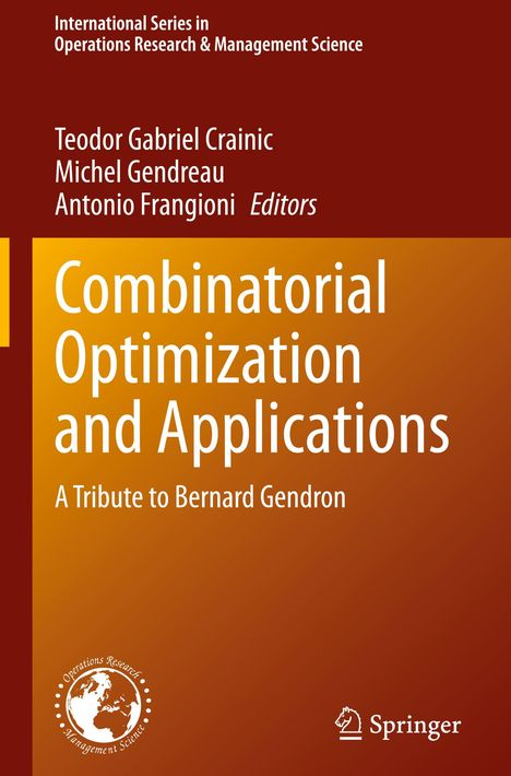 Combinatorial Optimization and Applications, Buch