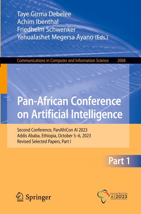 Pan-African Conference on Artificial Intelligence, Buch