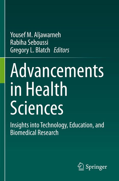 Advancements in Health Sciences, Buch