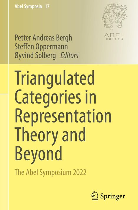 Triangulated Categories in Representation Theory and Beyond, Buch