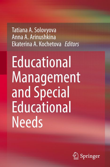 Educational Management and Special Educational Needs, Buch