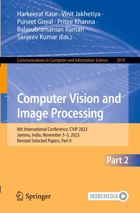 Computer Vision and Image Processing, Buch