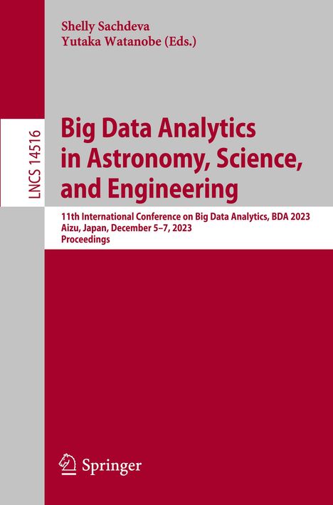 Big Data Analytics in Astronomy, Science, and Engineering, Buch