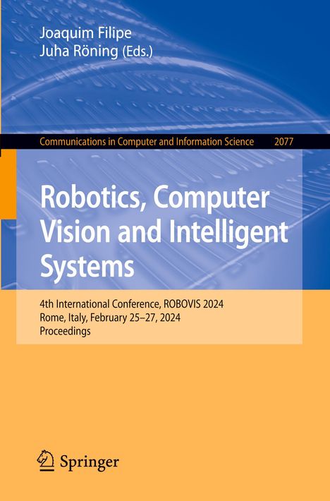 Robotics, Computer Vision and Intelligent Systems, Buch