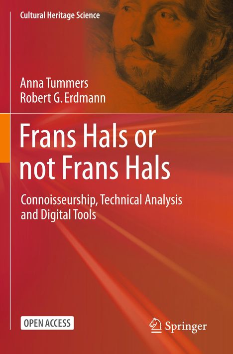 „Frans Hals or not Frans Hals“, Autoren: Anna Tummers, Robert G. Erdmann. Illustration eines Männerporträts.