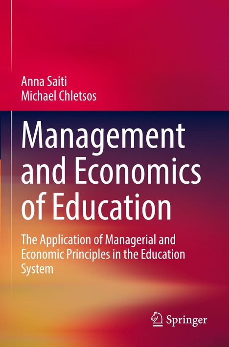 Anna Saiti: Management and Economics of Education, Buch