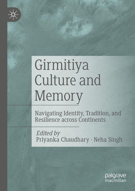 "Girmitiya Culture and Memory", grauer Hintergrund, links oben schlichtes Logo, rechts unten Verlagshinweis.