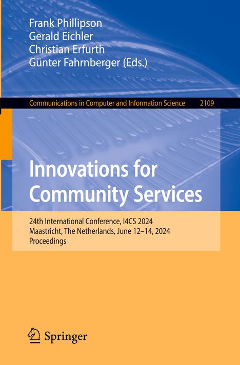 Innovations for Community Services, Buch