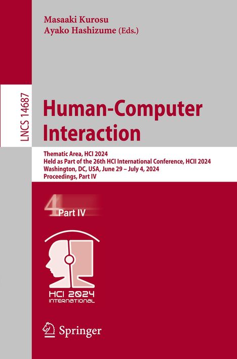 Human-Computer Interaction, Buch