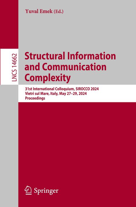 Structural Information and Communication Complexity, Buch