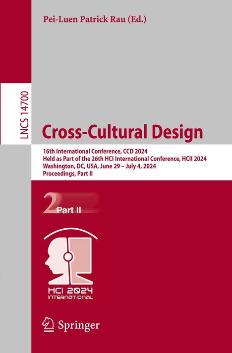 Cross-Cultural Design, Buch