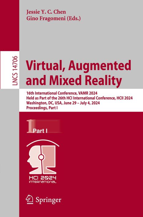 Virtual, Augmented and Mixed Reality, Buch
