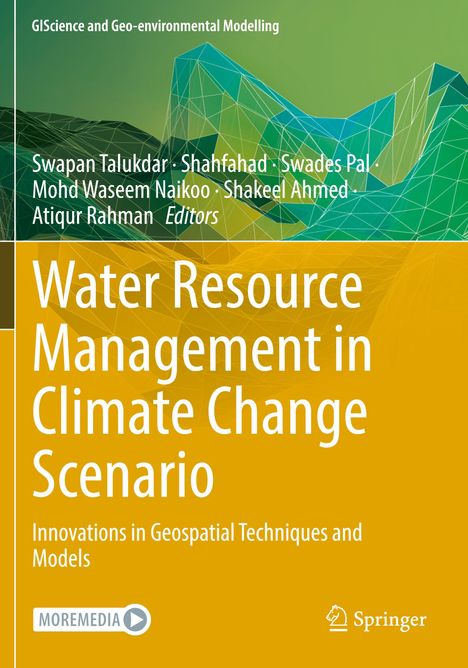 Water Resource Management in Climate Change Scenario, Buch