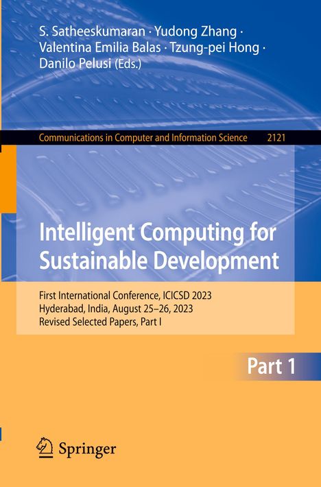 Intelligent Computing for Sustainable Development, Buch