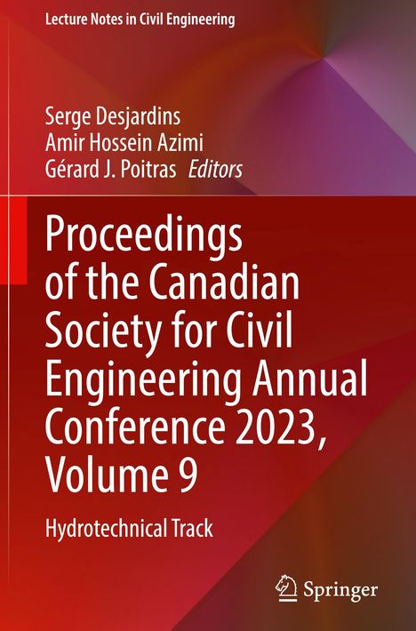 Proceedings of the Canadian Society for Civil Engineering Annual Conference 2023, Volume 9, Buch