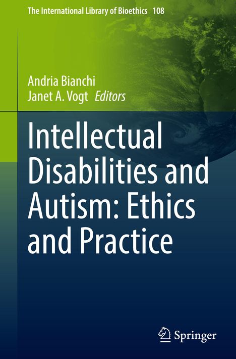 Intellectual Disabilities and Autism: Ethics and Practice, Buch