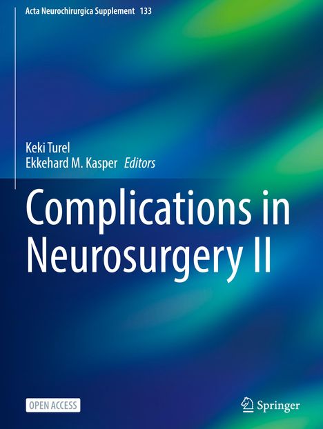 Complications in Neurosurgery II, Buch