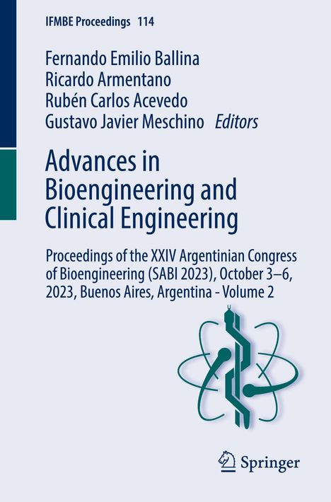 Advances in Bioengineering and Clinical Engineering, Buch