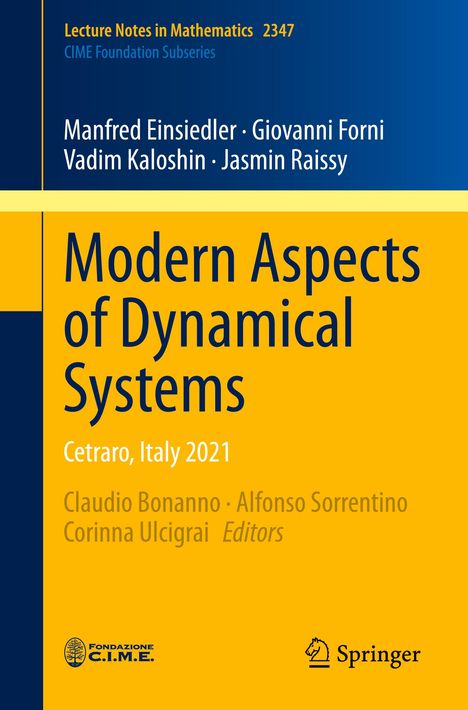 Manfred Einsiedler: Modern Aspects of Dynamical Systems, Buch