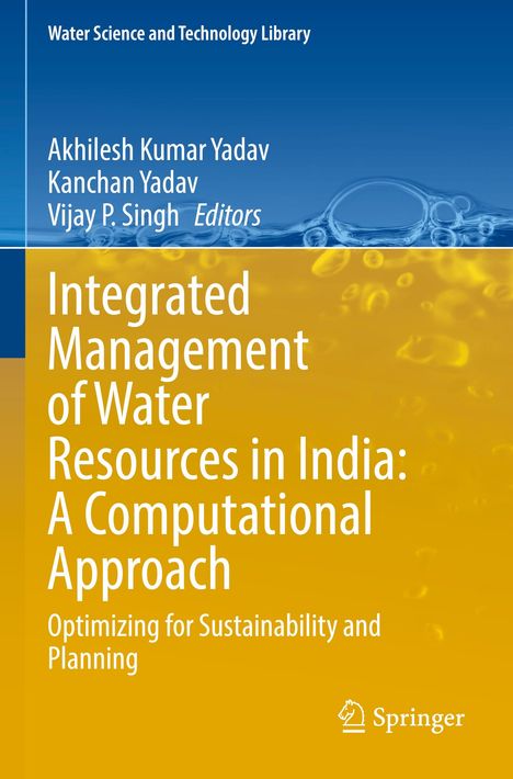 Integrated Management of Water Resources in India: A Computational Approach, Buch