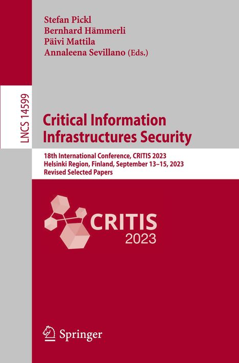Critical Information Infrastructures Security, Buch