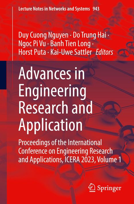 Advances in Engineering Research and Application, Buch