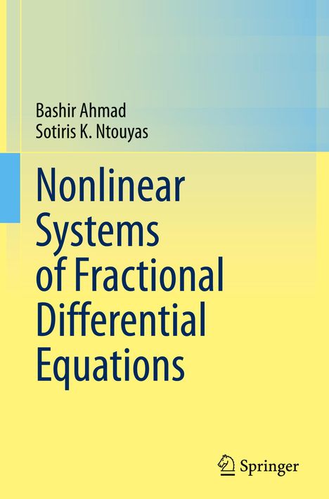 Sotiris K. Ntouyas: Nonlinear Systems of Fractional Differential Equations, Buch