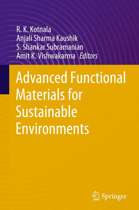 Advanced Functional Materials for Sustainable Environments, Buch