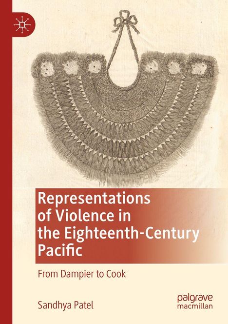 „Representations of Violence in the Eighteenth-Century Pacific“; Illustration eines verzierenden, fächerartigen Objekts.