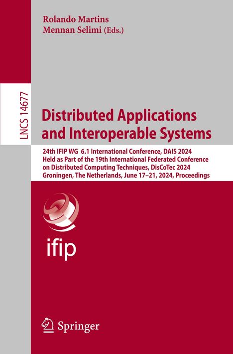 Distributed Applications and Interoperable Systems, Buch