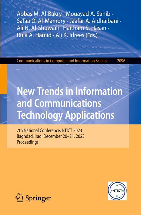 New Trends in Information and Communications Technology Applications, Buch
