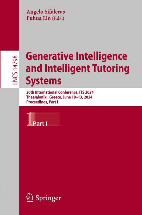 Generative Intelligence and Intelligent Tutoring Systems, Buch