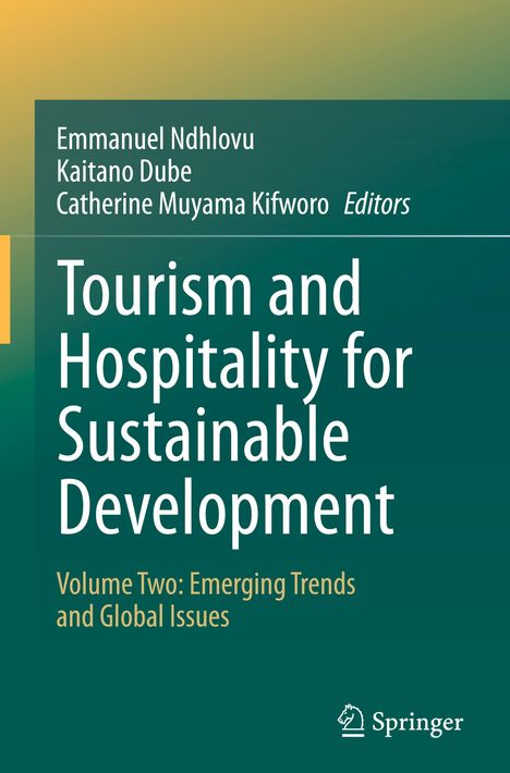 Tourism and Hospitality for Sustainable Development, Buch