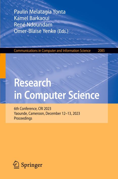 Research in Computer Science, Buch