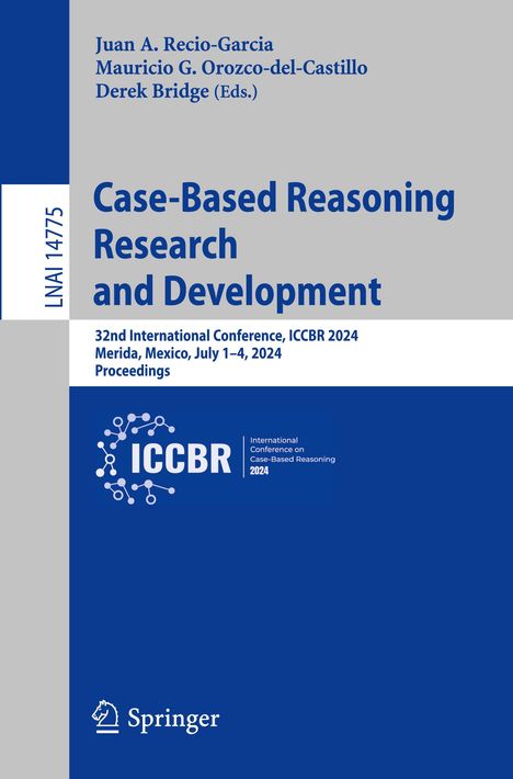 Case-Based Reasoning Research and Development, Buch