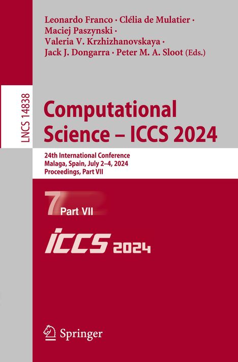 Computational Science ¿ ICCS 2024, Buch