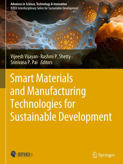 Smart Materials and Manufacturing Technologies for Sustainable Development, Buch