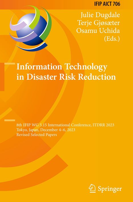 Information Technology in Disaster Risk Reduction, Buch