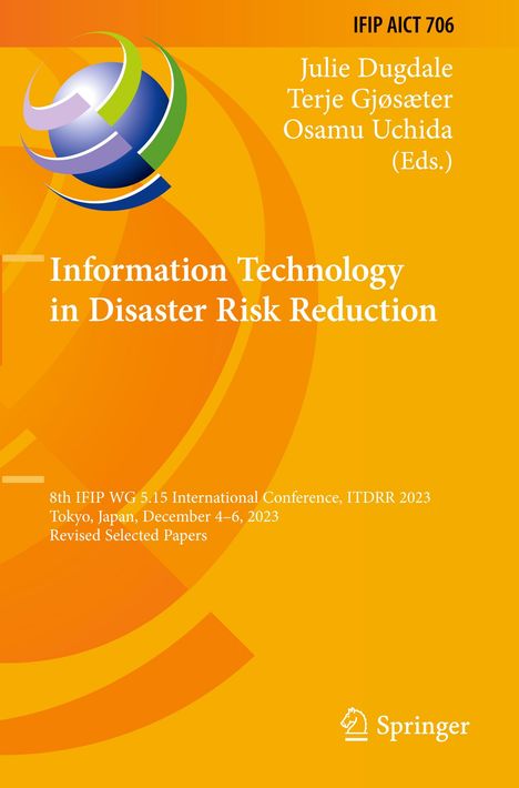 Information Technology in Disaster Risk Reduction, Buch
