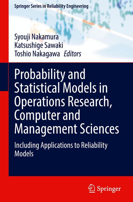 Probability and Statistical Models in Operations Research, Computer and Management Sciences, Buch