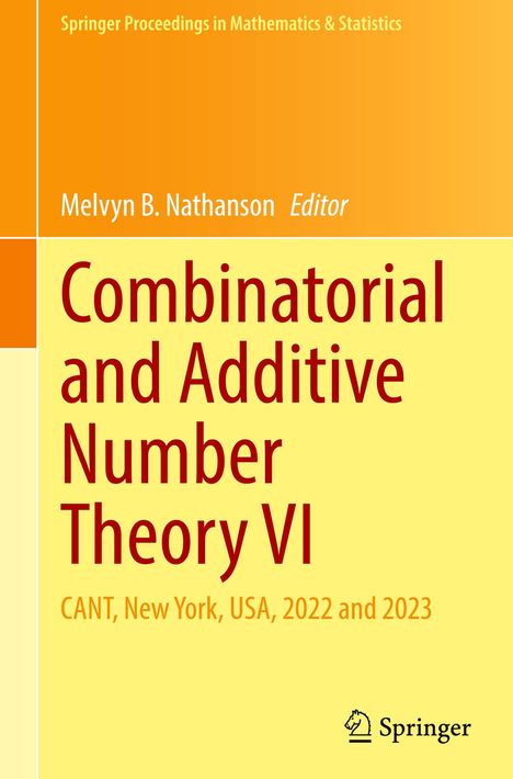 Combinatorial and Additive Number Theory VI, Buch